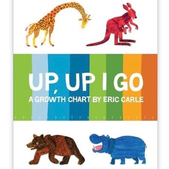 NWT The World of Eric Carle Up, Up I Go Growth Chart Chronicle Books 2007 Sealed - Picture 1 of 1